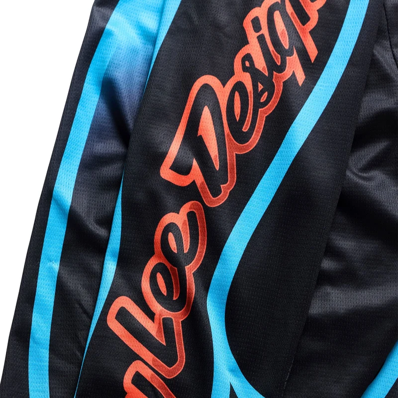 GP Pro LS Jersey Framework Black / Cyan