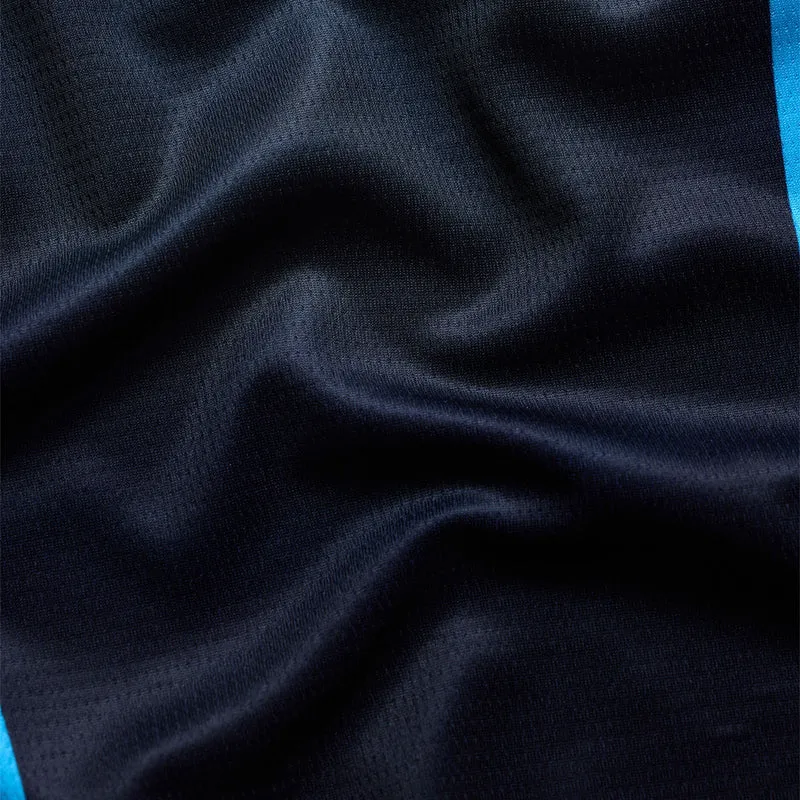 Youth GP Pro LS Jersey Framework Black / Cyan