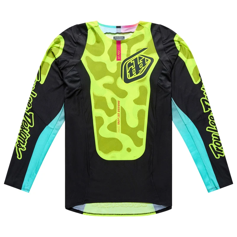 SE Pro LS Jersey Myth Black / Flo Yellow