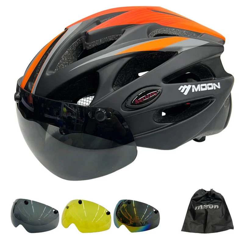 AeroCore™ | Casque velo avec visière magnétique et ventilation maximale pour un confort supérieur