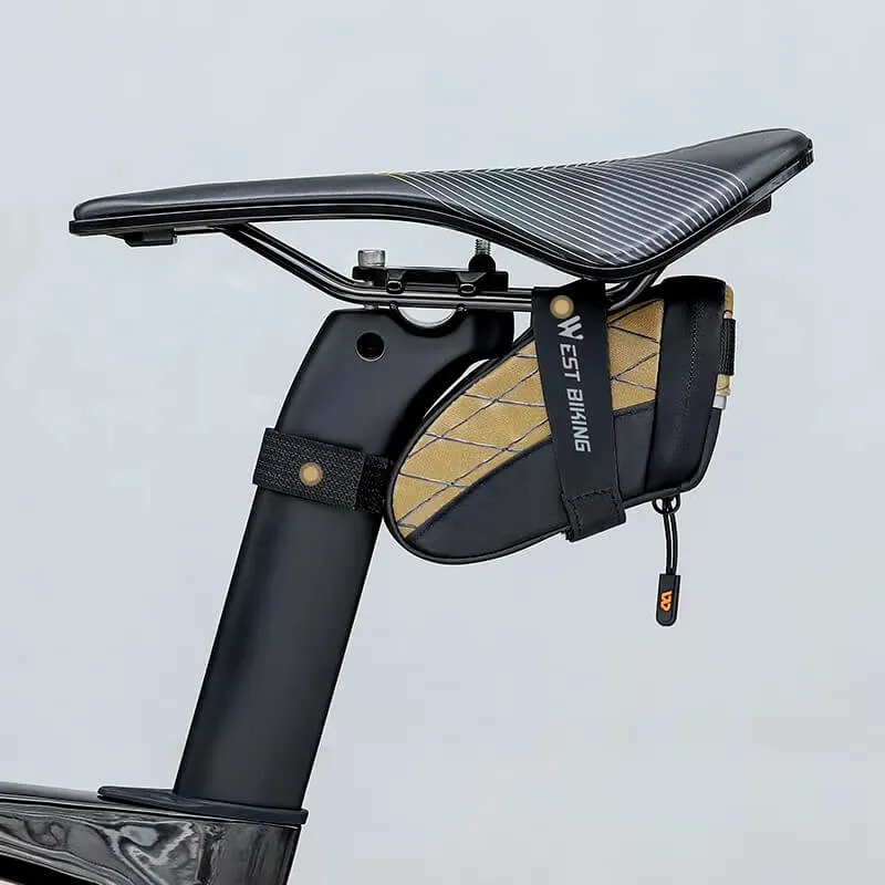 TrailPacker™ | Sacoche de selle légère avec bandes réfléchissantes