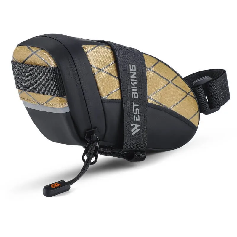 TrailPacker™ | Sacoche de selle légère avec bandes réfléchissantes