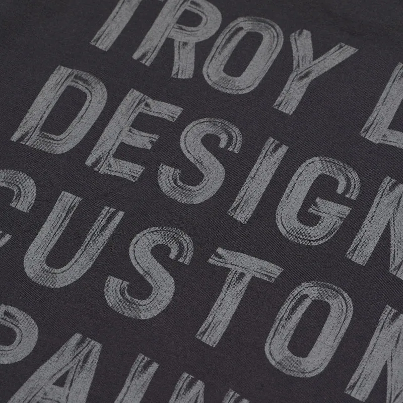 Womens Short Sleeve Tee Paint Shop Carbon