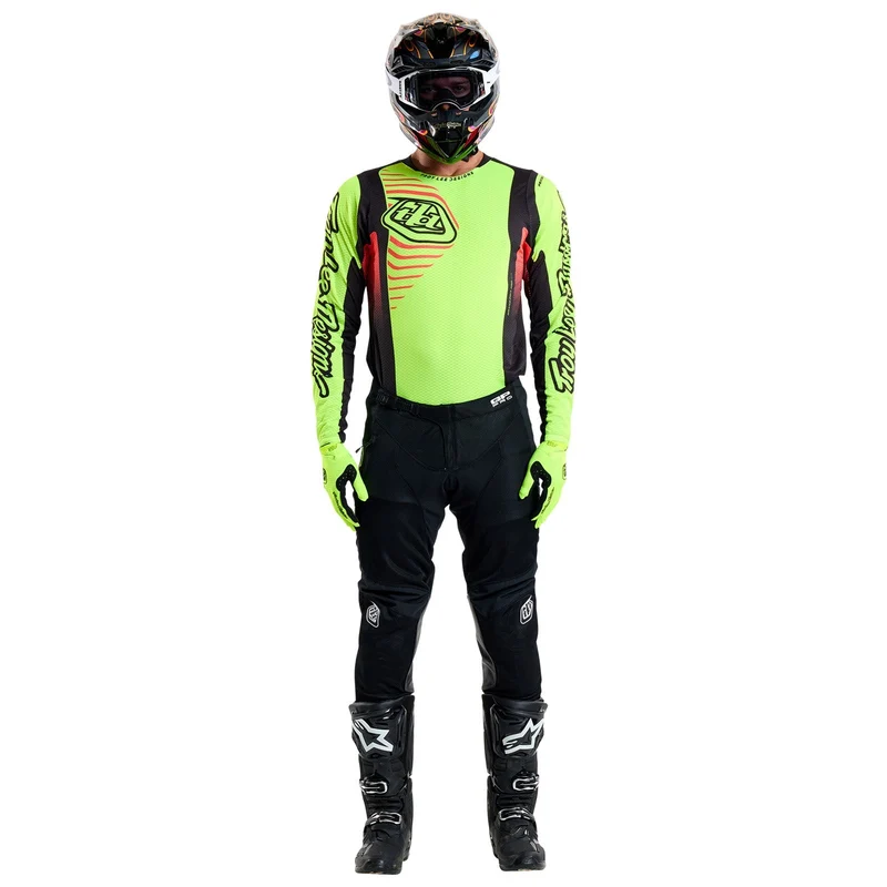 GP Pro Air Jersey Ripple Glo Yellow / Infra Red