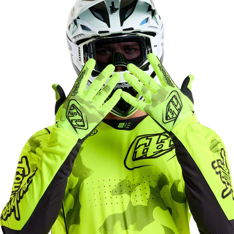 Air Glove Blotted Flo Yellow