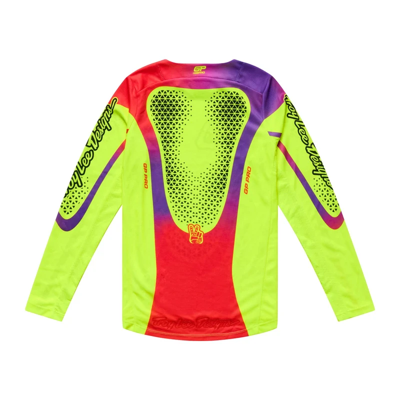 Youth GP Pro Jersey Aura Flo Yellow