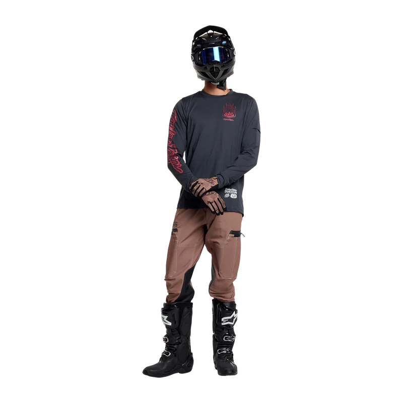 Ruckus Offroad Jersey Flamz Carbon
