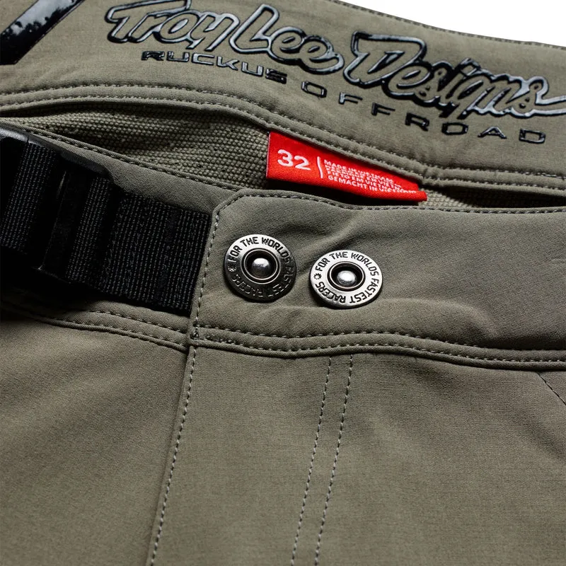 Ruckus Offroad Pant Mono Army