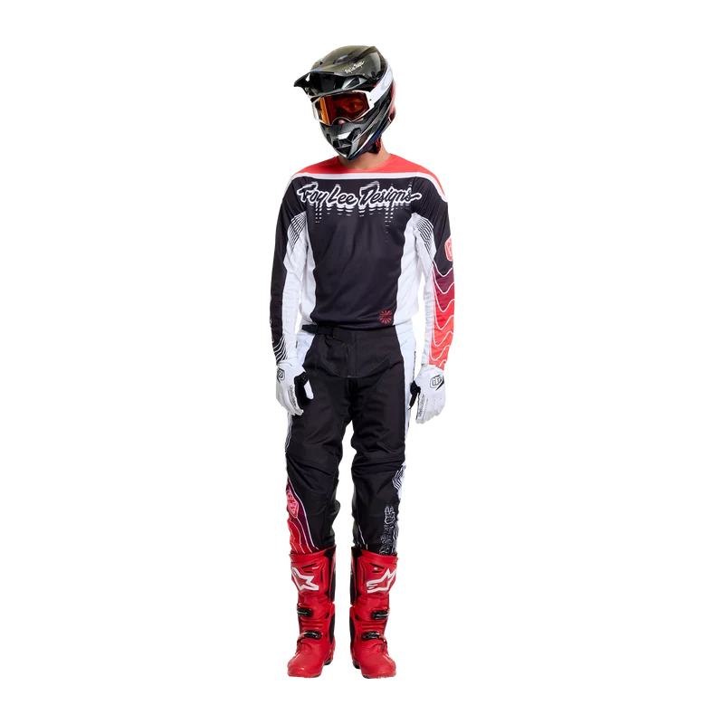 GP Pro Jersey Stagger Black / Red
