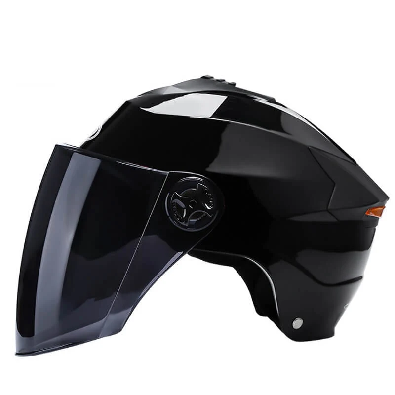 CityShell™ | Casque velo urbain 3 en 1 avec visière et lumière arrière