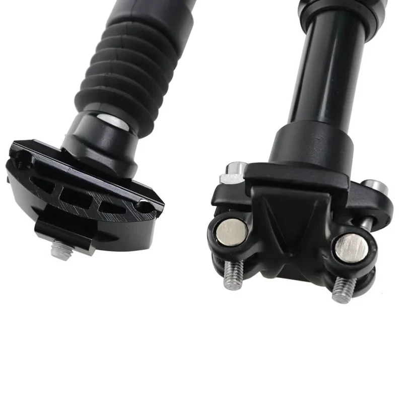 QuadLinkSuspensionPost™ | Tige de selle suspendue avec amorti réglable et soulagement dorsal