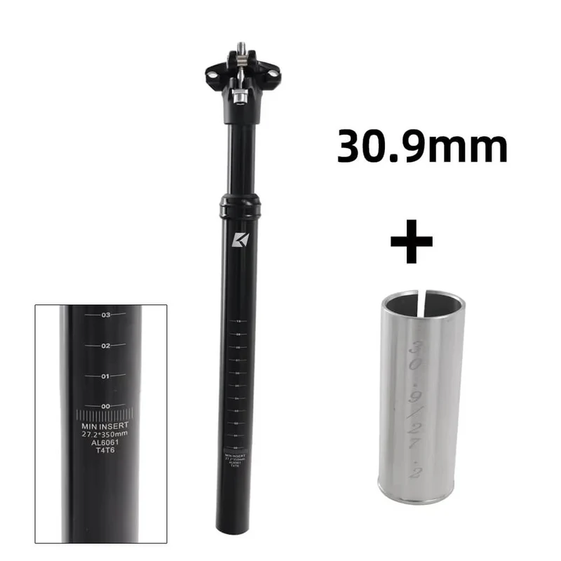 QuadLinkSuspensionPost™ | Tige de selle suspendue avec amorti réglable et soulagement dorsal
