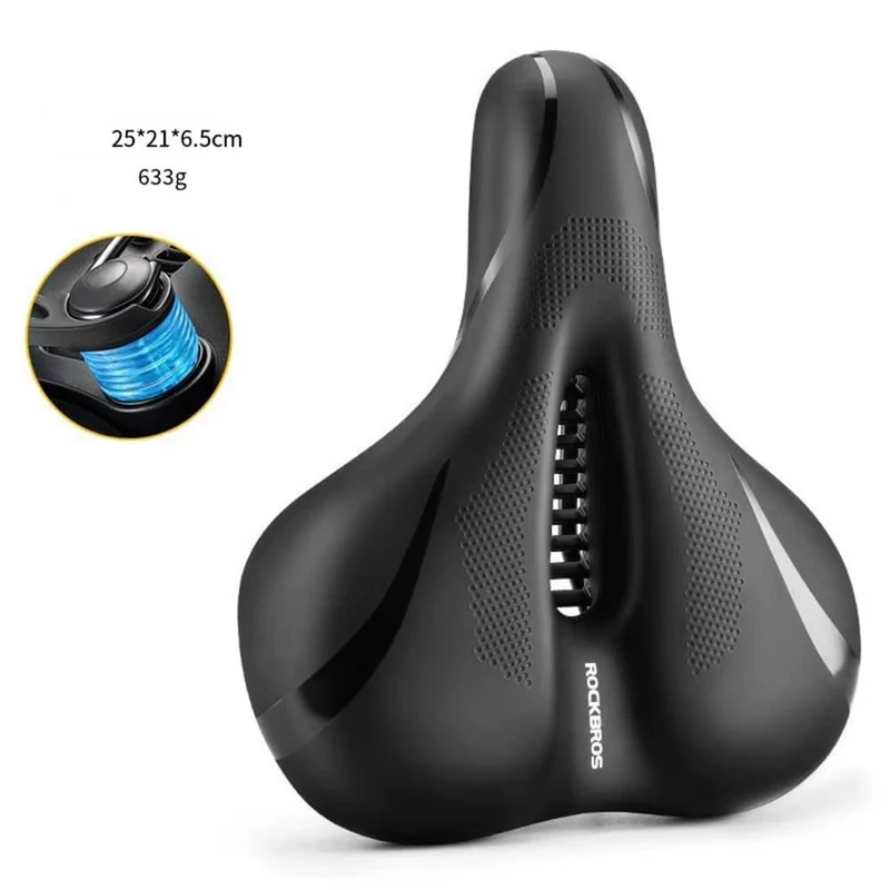 ZenRide™ | Selle velo confort avec suspension intégrée et ventilation optimisée