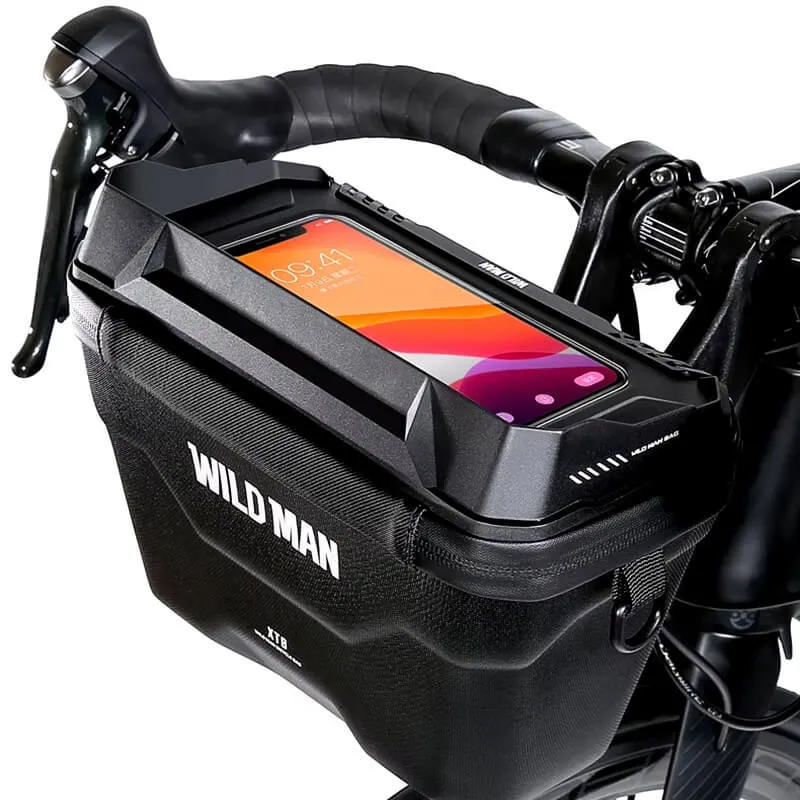 RoadHaven™ | Sacoche guidon vélo 3L étanche et pratique avec écran tactile