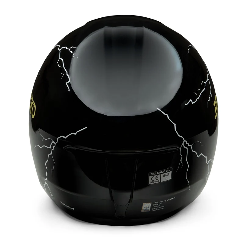 VULCANO 2.0 GRAPHIK - Helmets - Helmet - Unisex - Shiny Black-Yellow-White