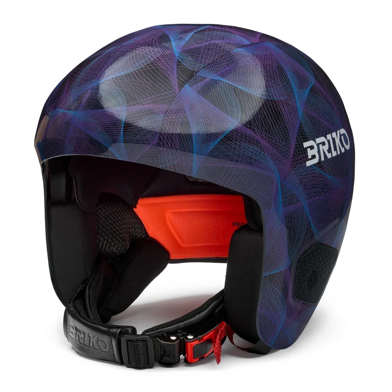 VULCANO 2.0 GRAPHIK - Helmets - Helmet - Unisex - Shiny Black-Purple Blue Cerulean Graphic-White