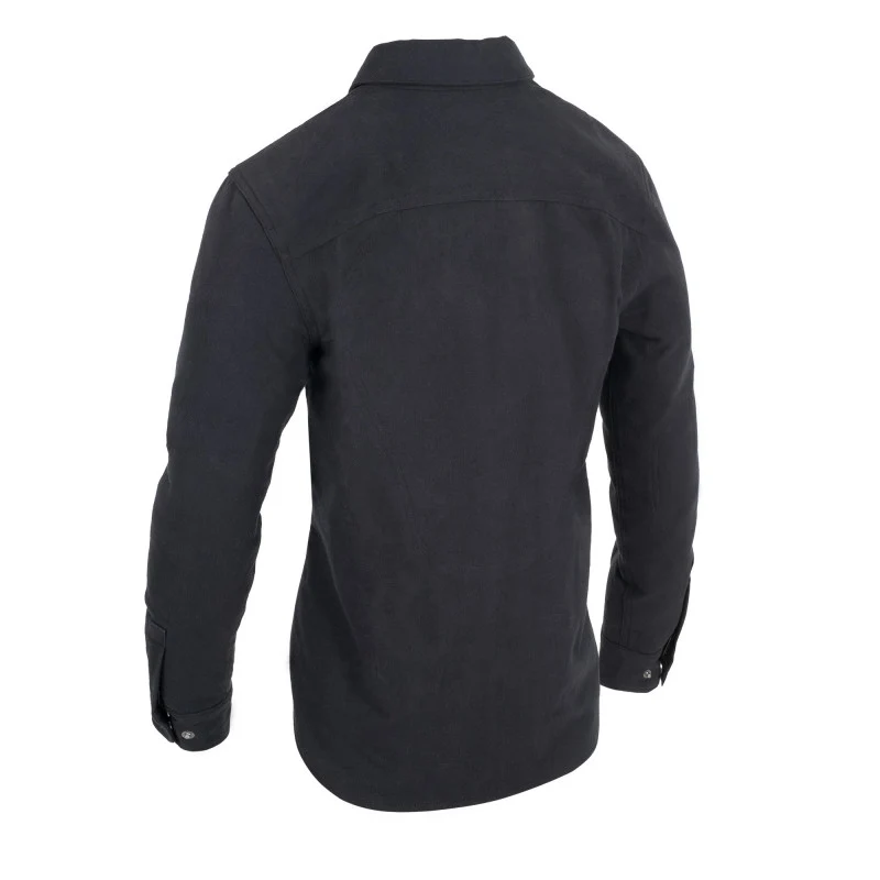 Veste Surchemise Moto Femme Noire — Aramide & Protections CE | VALA™