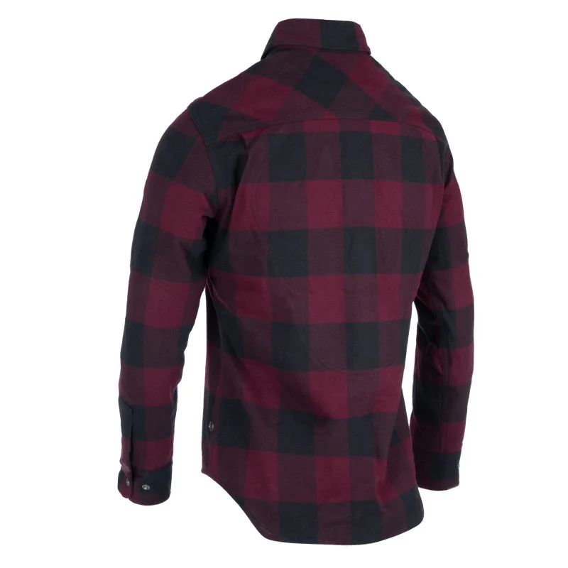 Veste Surchemise Moto Femme à Carreaux — Aramide & Protections CE | VALA™