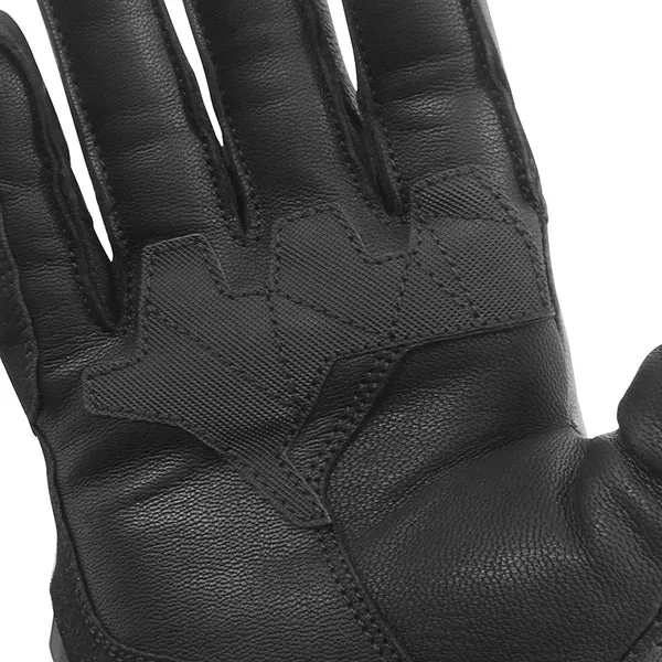 Gants Moto Cuir Homme ADX TRACK — Homologué CE, All Season, Coque Rigide
