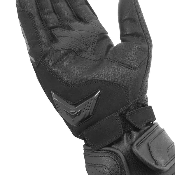 Gants Moto Cuir Homme ADX TRACK — Homologué CE, All Season, Coque Rigide