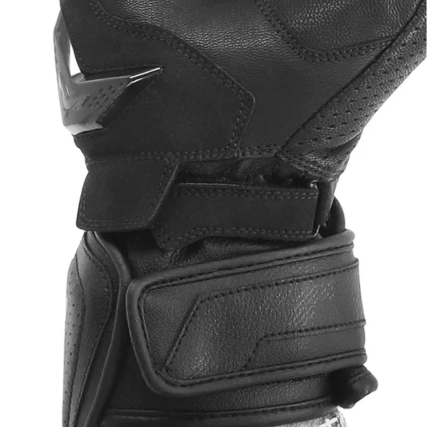 Gants Moto Cuir Homme ADX TRACK — Homologué CE, All Season, Coque Rigide