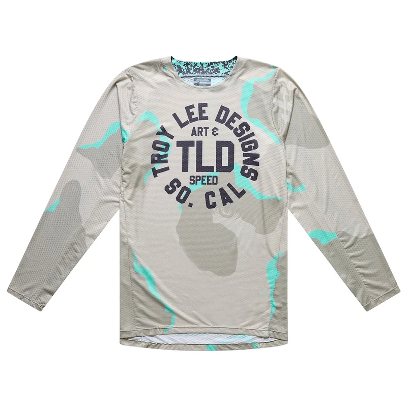 GP Pro Air LS Jersey Camo Aqua Desert