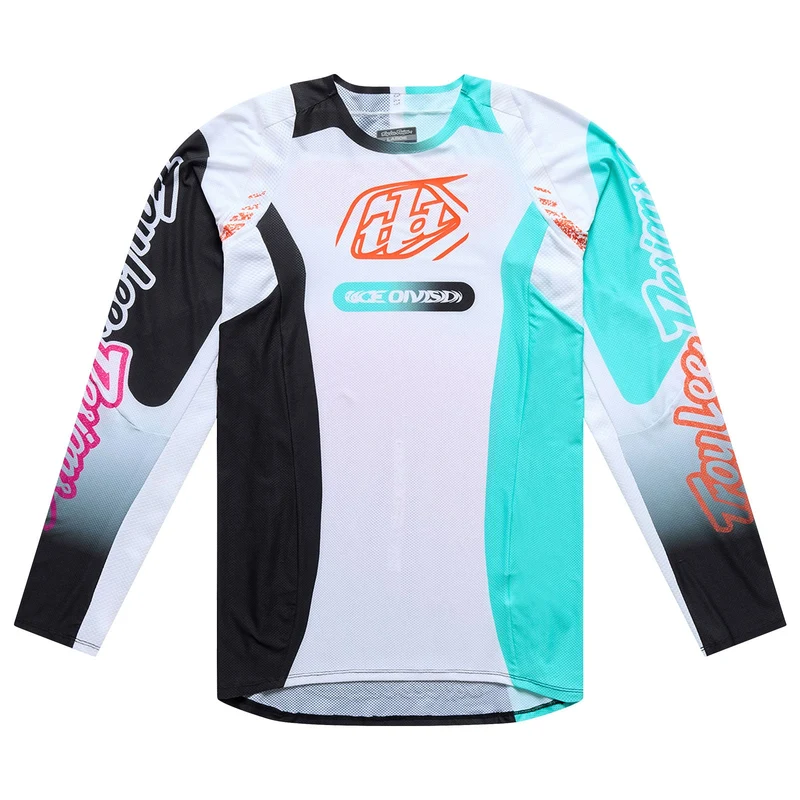SE Pro LS Jersey Sever White / Teal