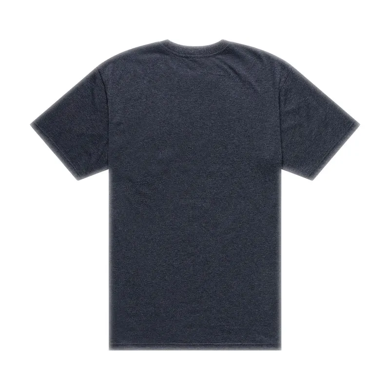 Short Sleeve Tee Imprint Black Heather