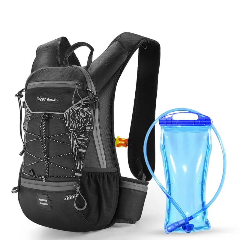 RideHaven™ | Sac a dos velo 16L avec poche à eau de 2L et dos respirant