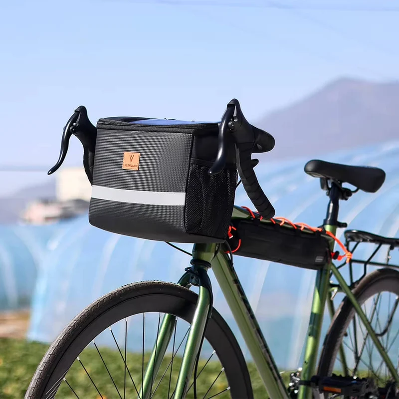 CycleCargo™ | Sacoche guidon vélo spacieuse avec écran tactile 8L