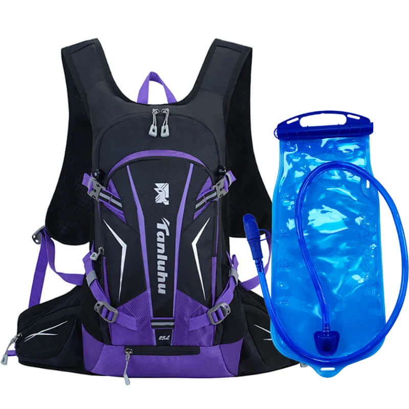 CycloCarrier™ | Sac a dos velo 25L avec poche à eau de 2L et rangements multiples