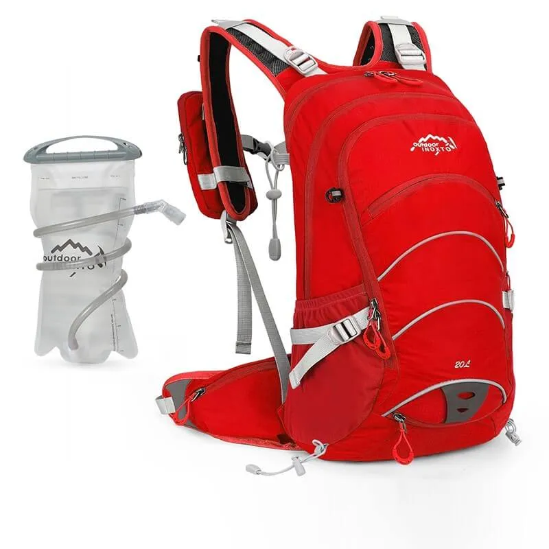 TrailExplorer™ | Sac a dos velo de 20L imperméable avec hydratation intégrée