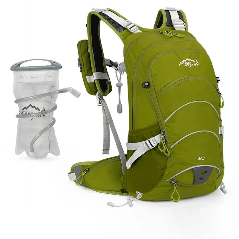 TrailExplorer™ | Sac a dos velo de 20L imperméable avec hydratation intégrée