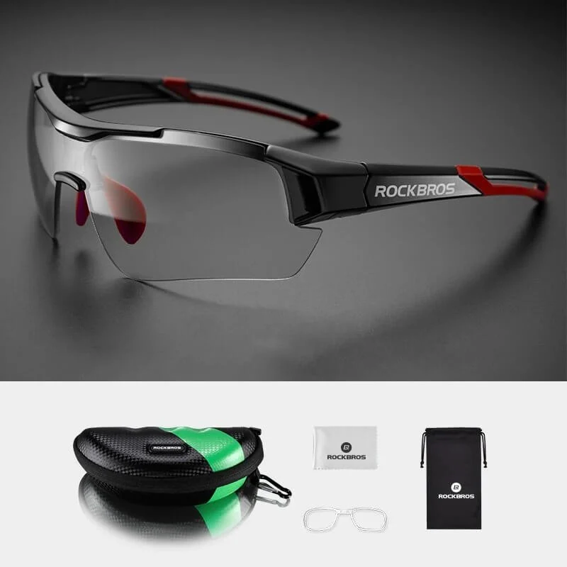CycliGlasses™ | Lunette velo photochromique avec protection UV et design ultra-léger