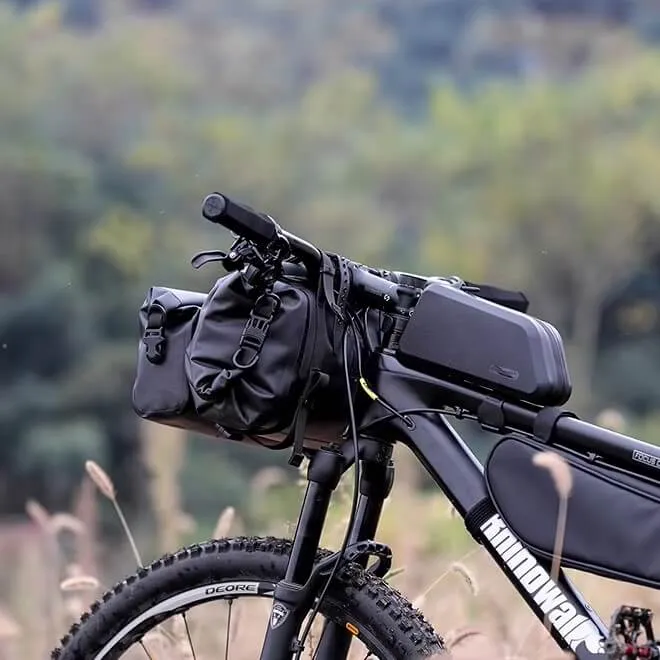 HandleBarPouch™ | Sacoche guidon vélo étanche et portable