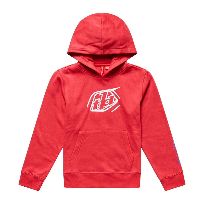 Youth Pullover Badge Scarlet