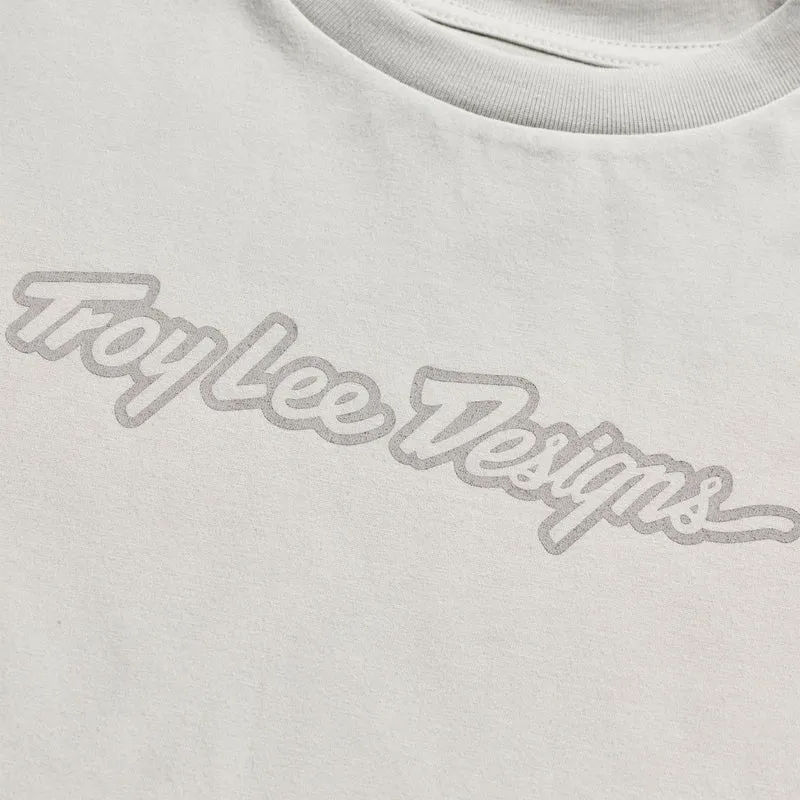 Wmns Short Sleeve Tee Signature Pumice