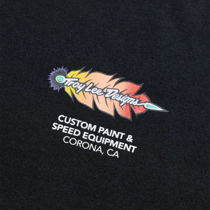 Short Sleeve Tee Feathers Black / Black