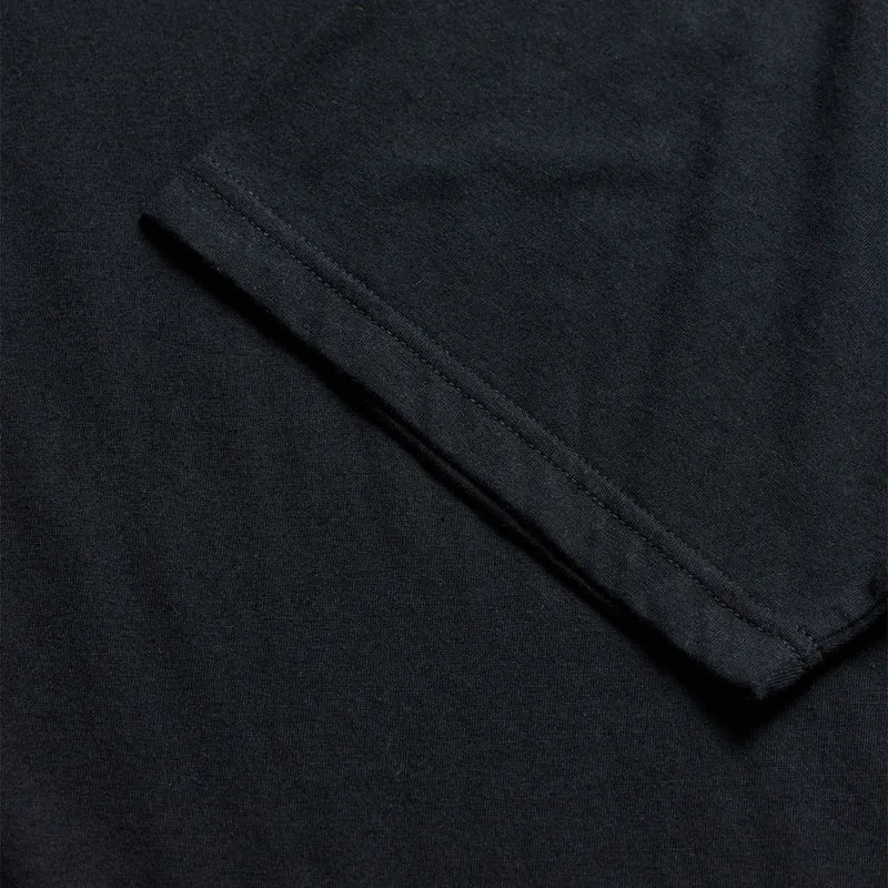 Short Sleeve Tee Pink Slips Black