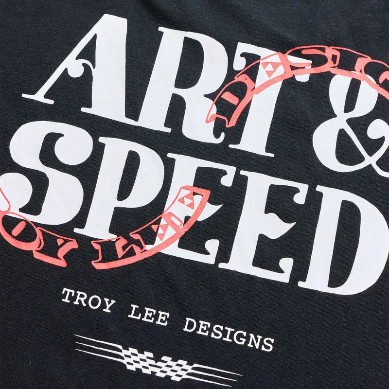 Short Sleeve Tee Pink Slips Black