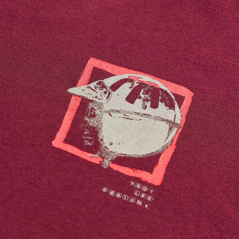 Short Sleeve Tee Portrait Sangria