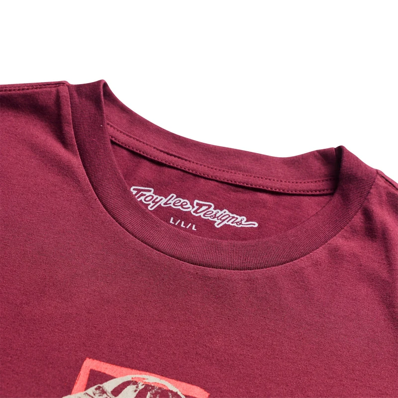 Short Sleeve Tee Portrait Sangria