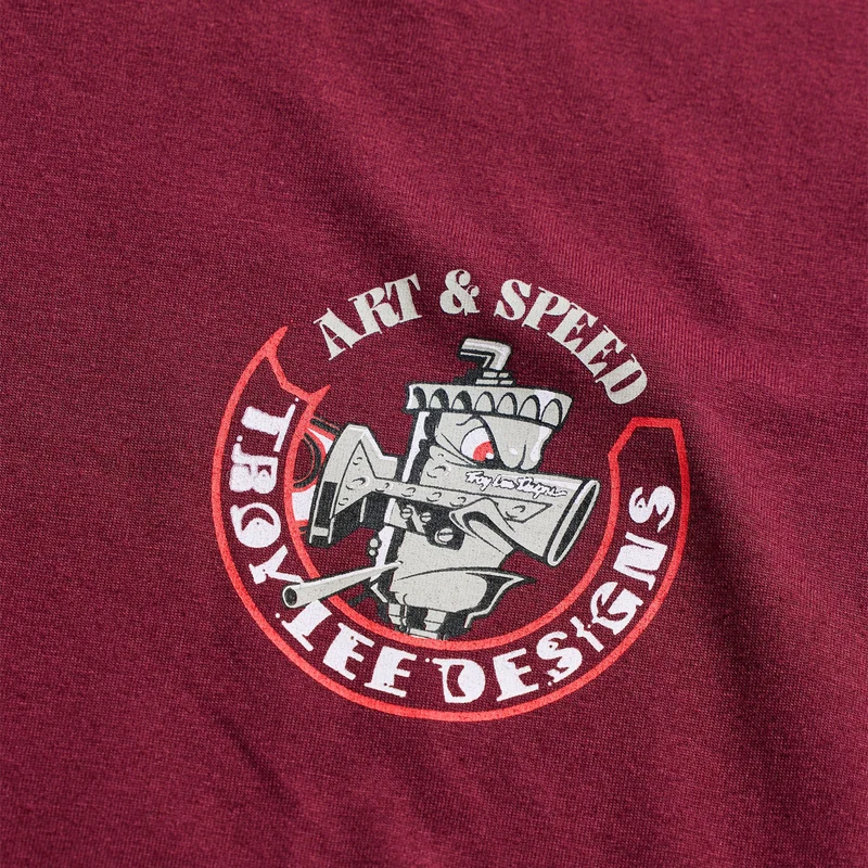 Long Sleeve Tee Carb Club Sangria