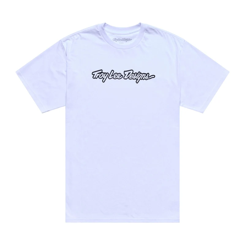 Short Sleeve Tee Signature White / Black