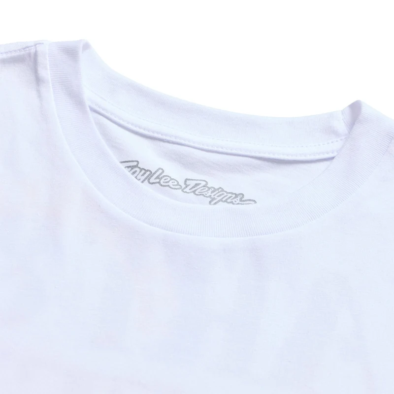 Short Sleeve Tee Pink Slips White
