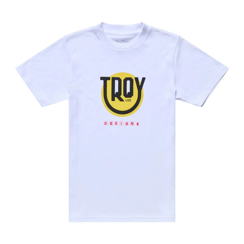 Youth Short Sleeve Tee Happy Dayz White