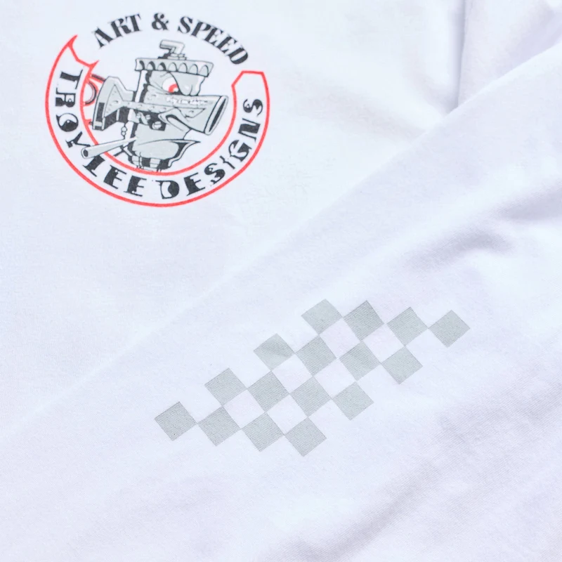 Long Sleeve Tee Carb Club White
