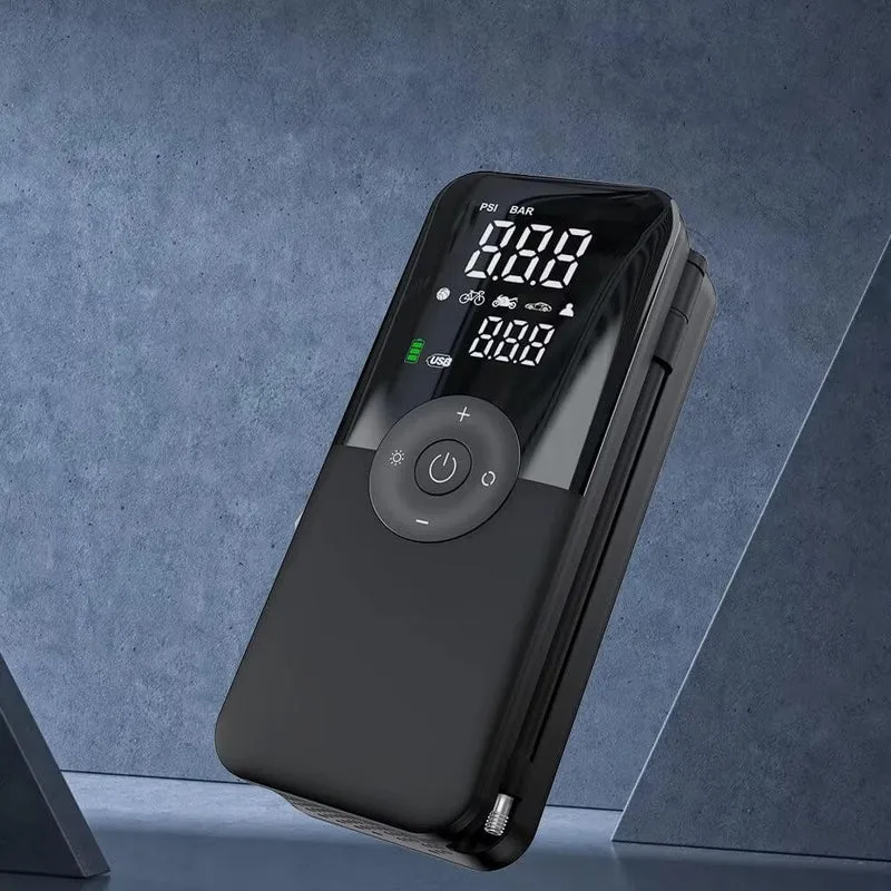 PortAirCompressor™ | Pompe velo electrique multifonctionnelle et rechargeable