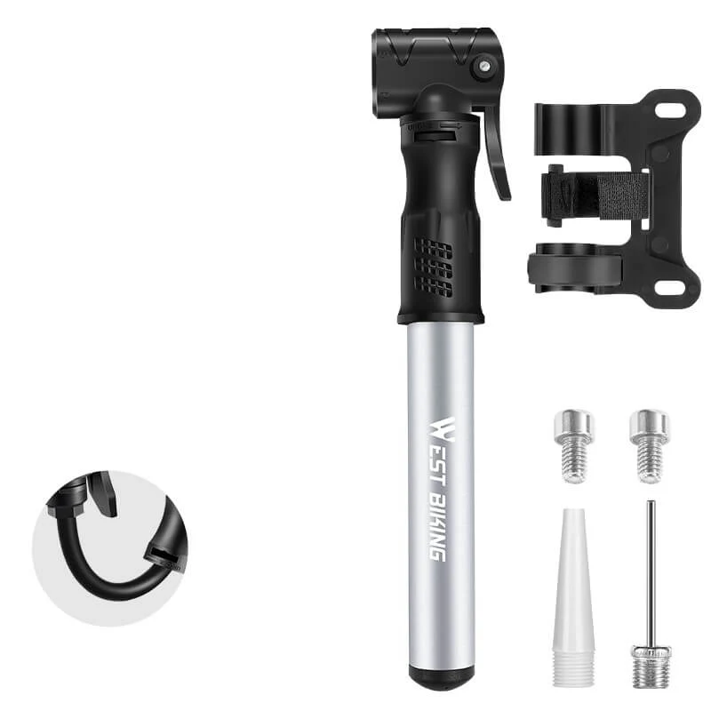 MicPump™ | Pompe a velo portable pour valves Presta et Schrader