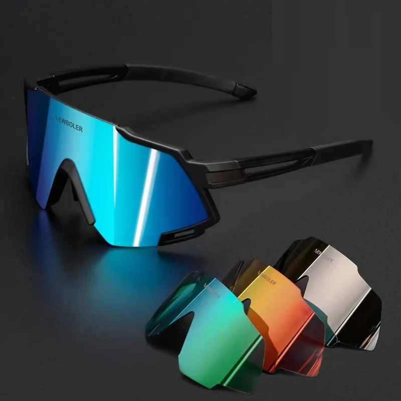 ProofBikeGlasses™ | Lunette velo avec protection UV et lentilles interchangeables
